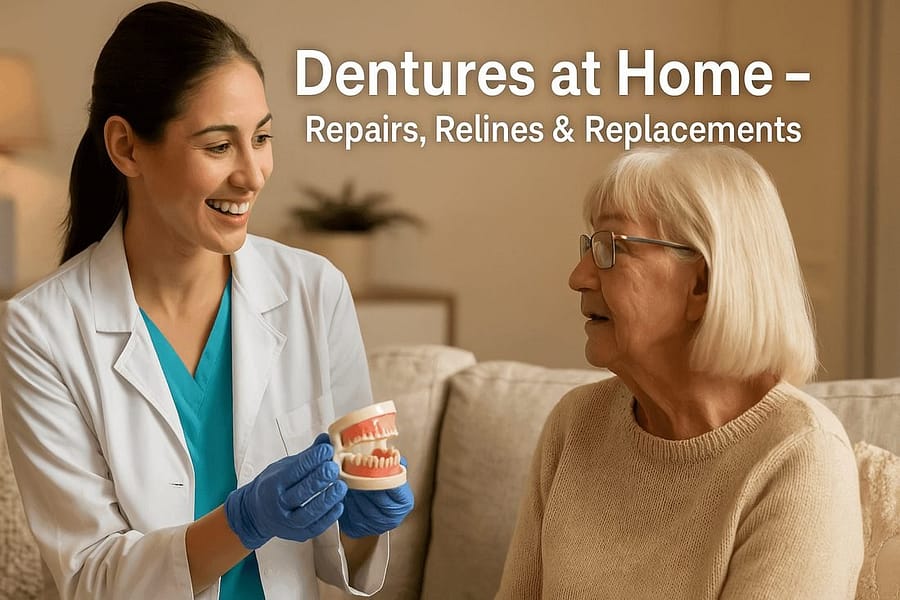 Dentures at home
